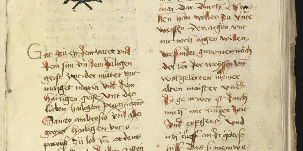 Erlangen, University Library, Ms. B 32, fol. 1r